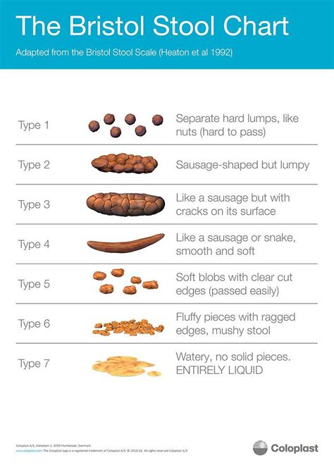 nhs stool chart for adults.